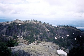 Another view from the peak, Mount Seymour 2003-07.